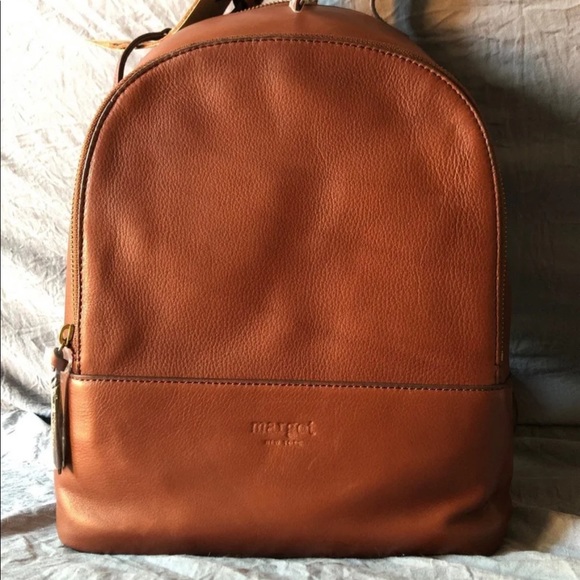 margot leather backpack